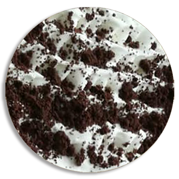 gelato brownies and cream